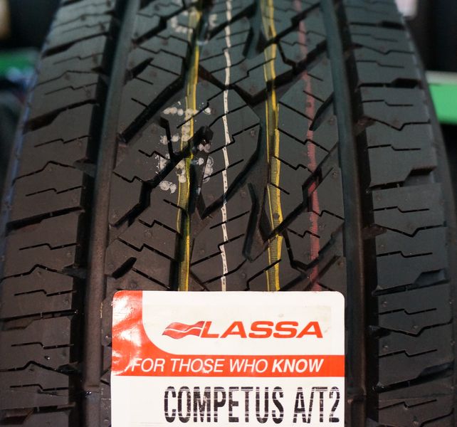Всесезонні шини LASSA Competus A/T2 255/70 R16 111T 