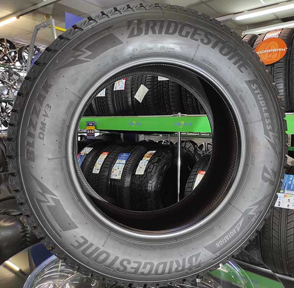 Зимние шины Bridgestone Blizzak DM-V3 245/65 R17 107S 