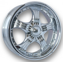 Диски Kosei WK155 7,0x17 PCD5x100 ET35 D Chrome