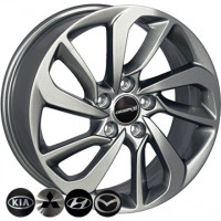 Диски Replica HYUNDAI TL0417 7,0x17 PCD5x114,3 ET51 D67,1 Dark+SILVER