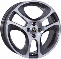 Диски WSP Italy ALFA ROMEO W255 MaRs MiTo 7,0x17 PCD ET39 D58,1 ANTHRACITE+POLISHED