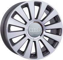 Диски WSP Italy AUDI W535 A8 RAMSES 8,0x20 PCD00x112 ET45 D57,1 ANTHRACITE+POLISHED