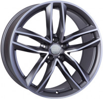 Диски WSP Italy AUDI W570 PENELOPE 9,0x20 PCD ET29 D66,6 MATT+GUN+METAL+POLISHED