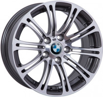 BMW W670 M3 LuXor 9,5x19 PCD ET17 D72,6 ANTHRACITE+POLISHED