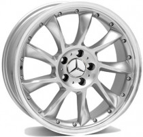Диски WSP Italy MERCEDES W729 MADRID ME29 9,5x18 PCD ET35 D66,6 SILVER+POLISHED+LIP