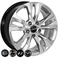Диски Replica HYUNDAI BK5212 6,5x16 PCD5x114,3 ET40 D67,1 HS