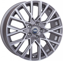 Диски WSP Italy FIAT W168 GRAN SASSO 7,0x18 PCD ET40 D65,1 MATT+GUN+METAL+POLISHED