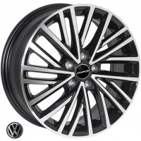 Диски Replica VOLKSWAGEN TL1455NW 6,0x16 PCD5x100 ET40 D57,1 BMF