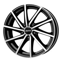 Диски ALUTEC Singa 7,5x18 PCD5x108 ET55 D63,4 diamond-black+front+polished