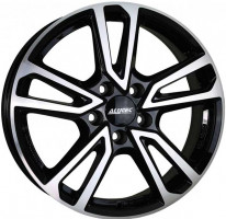 Диски ALUTEC Tormenta 7,5x17 PCD5x112 ET36 D66,6 diamond-black+front+polished