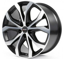 Диски ALUTEC W10X 8,0x18 PCD5x112 ET25 D66,5 racing-black+front+polished