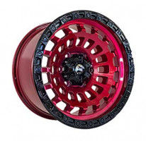 Диски Off Road Wheels OW1025 9,0x17 PCD6x139,7 ET-12 D110,5 RED_BLACK_LIP_BLACK_RIVETS