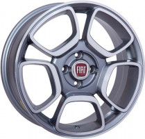 FIAT W157 FORIO 7,0x17 PCD ET37 D56,6 ANTHRACITE+POLISHED