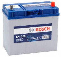 Аккумулятор BOSCH (S4020) 45Ач, 330А 129/238/227, 12V, -/+