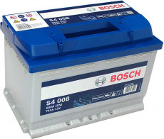 Акумулятор BOSCH (S4008) 74Ач, 680А 175/278/190, 12V, -/+