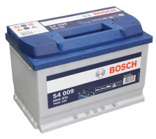 Аккумулятор BOSCH (S4009) 74Ач, 680А 175/278/190, 12V, +/-