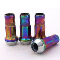 Гайка колесная Rainbow М12*1,25x45 17 вращающийся конус