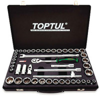 Набор инструмента 1/2" (дюйм+метр.) TOPTUL GCAD4601 46 едениц