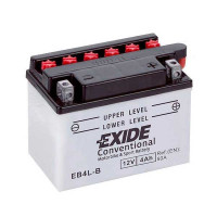 Акумулятор EXIDE (EB4L-B) 4Ач, 50А 70/120/92, 12V, +/-