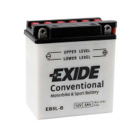 Акумулятор EXIDE (EB5L-B) 5Ач, 65А 60/120/130, 12V, +/-