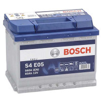 Аккумулятор BOSCH EFB (S4E05) 60Ач, 640А 175/242/190, 12V, -/+