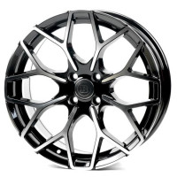SM1449 7,5x17 PCD4x100 ET25 D60,1 GLOSS_BLACK_MACHINED_FACE