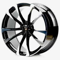 Диски Replica Forged LAMB854 11,5x23 PCD5x130 ET27 D71,6 GLOSS_BLACK_MACHINED_FACE_FORG