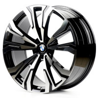 B2901 9,5x20 PCD5x112 ET35 D66,5 Black_Machined_Face