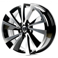 VV670 7,0x18 PCD5x112 ET45 D57,1 Black_Machined_Face