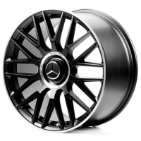 MR932 9,5x22 PCD5x112 ET45 D66,5 Satin_Black_Lip_Polish