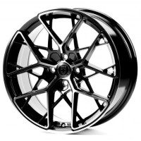 Диски Cast Wheels CW034 7,5x17 PCD4x100 ET40 D73,1 GLOSS_BLACK_MACHINED_FACE