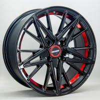 165552 7,0x16 PCD4x108 ET24 D65,1 BL/RedLip