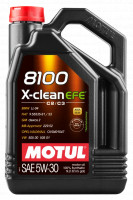 Моторна олива синтетична Motul 8100 X-CLEAN EFE 5W-30