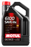 Моторна олива синтетична Motul 6100 SAVE-LITE 5W-20