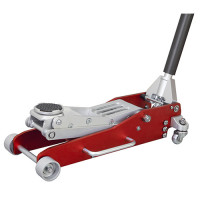 Домкрат автомобільний гідравлічний підкатний алюмінієвий низькопрофільний з подвійною помпою TORIN T830003XL