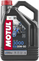 Масло моторное минеральное Motul 3000 4T SAE 20W50