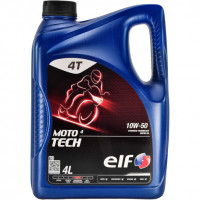 Олива моторна синтетична Elf Moto 4 Tech 10W-50 4T