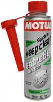 Очищувач для систем подачі палива бензинових двигунів Motul System Keep Clean Gasoline 300мл