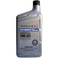 Моторна олива синтетична Honda HG Ultimate Synthetic 0W-20 0,948 087989137