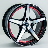 Диски GT QC5203 7,0x15 PCD4x100 ET30 D67,1 BMF/RL