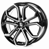 SZ5089 6,5x16 PCD5x114,3 ET45 D60,1 GLOSS_BLACK_MACHINED_FACE