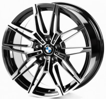 Диски Replay B1677 8,0x18 PCD5x112 ET25 D66,5 GLOSS_BLACK_MACHINED_FACE