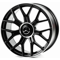 Диски Replay MR606 8,5x20 PCD5x112 ET35 D66,6 Satin_Black_Machined_Lip