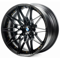 Диски Replica Forged B5 9,5x19 PCD5x112 ET12 D66,5 CARBON_LIP_SATIN_BLACK_INSIDE_FORGED
