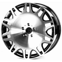 Диски Replica Forged MR0201 10,0x22 PCD5x130 ET30 D84,1 Gloss_Black_Machined