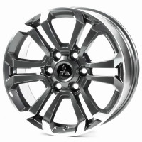 Диски Replay MI3259 7,5x18 PCD6x139,7 ET38 D67,1 Gun_Metall_Machined_Lip