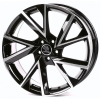 Диски Replay SK0262 7,5x18 PCD5x100 ET45 D57,1 Black_Machined_Face