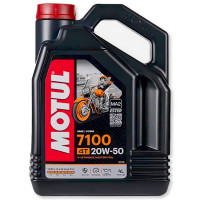 Олива моторна синтетична Motul 7100 Synthetic Ester 4T SAE 20W-50