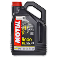 Масло моторное полусинтетическое Motul 5000 HC-Tech 4T SAE 10W-30