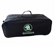 Сумка-органайзер в багажник Skoda чёрная 03-146-2Д